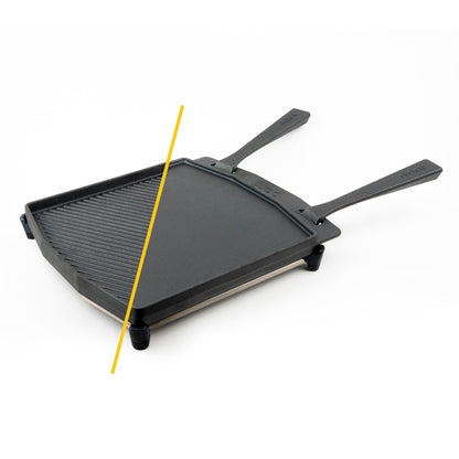 Ooni Dual Sided Grizzler Pan and Skillet Pan Bundle